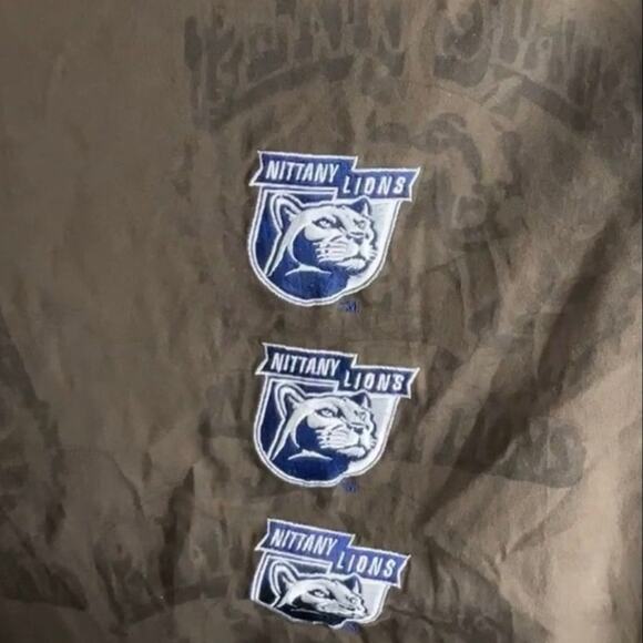 Travis Scott x Mitchell and Ness Penn State Nittany Lions Seal Tee Size 2XL New - Picture 5 of 5